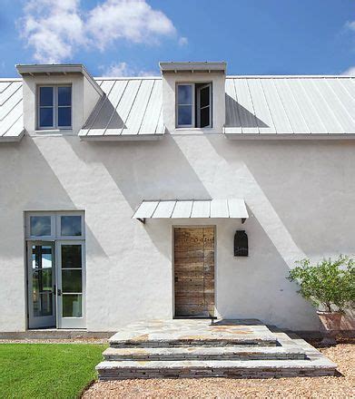 stucco metal roof ideas